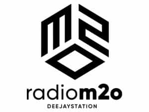 The logo of M2o TV