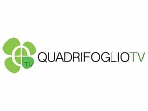 The logo of Quadrifoglio TV