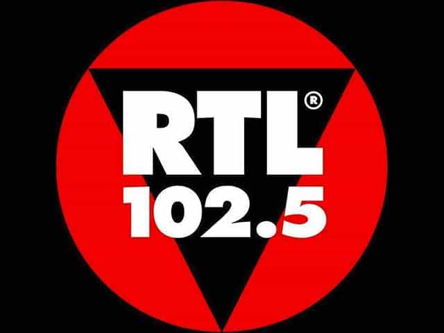 The logo of RTL 102.5 RadioVisione