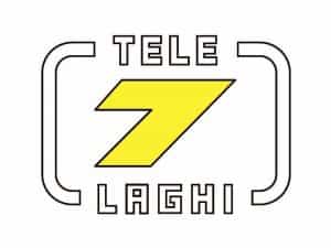 The logo of Tele 7 Laghi