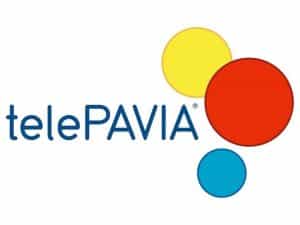The logo of TelePavia