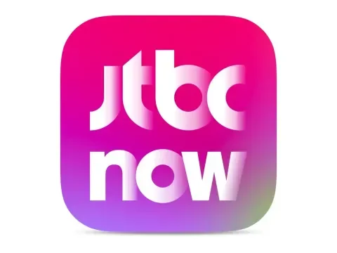 The logo of JTBC Now