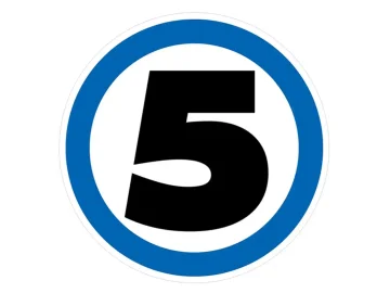The logo of Kanal 5 Televizija