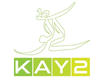 The logo of Kay2 TV