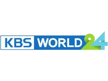 The logo of KBS World 24