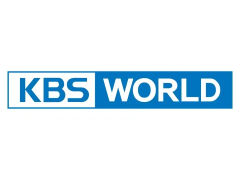 The logo of KBS World TV