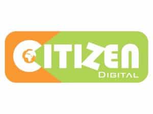 The logo of Citizen TV