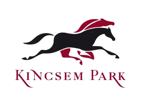 The logo of Kincsem Park