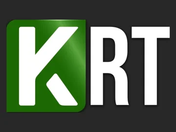 The logo of Kirkuk TV