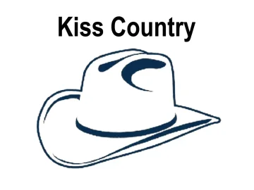 The logo of KISS Country