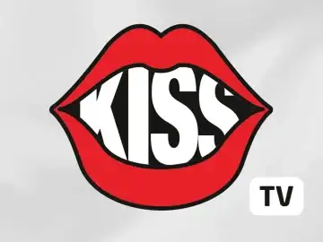 The logo of Kiss TV