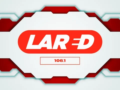 The logo of La Red 106.1