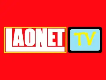 The logo of LAO NET TV