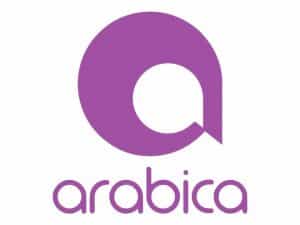 The logo of Arabica TV