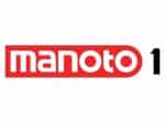 The logo of Manoto 1