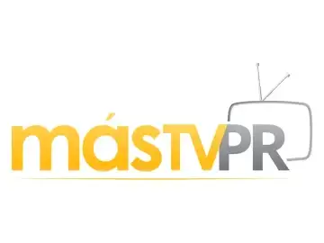 The logo of Más TV Puerto Rico