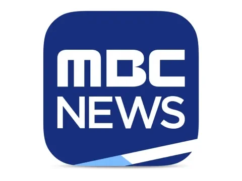 The logo of MBC News