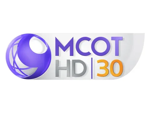 The logo of MCOT 1 TV