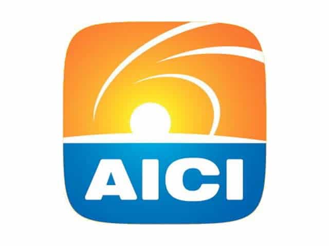 The logo of Aici TV