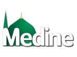 The logo of Medine TV