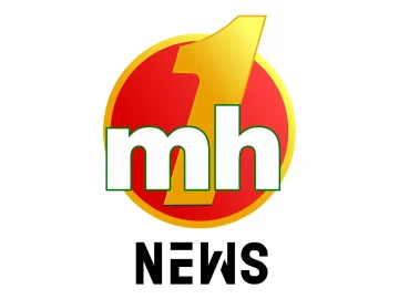 The logo of MH One News