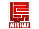 The logo of Minhaj TV