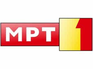 The logo of MRT 1