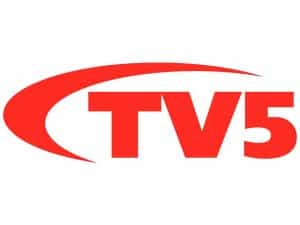 The logo of TV 5