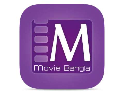 The logo of Movie Bangla TV