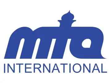 The logo of MTA International