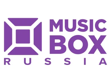 The logo of Music Box Russia TV