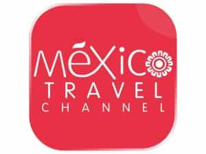 The logo of México Travel Channel