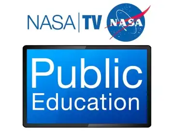 The logo of NASA Public-Education