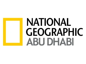 The logo of National Geographic Abu Dhabi