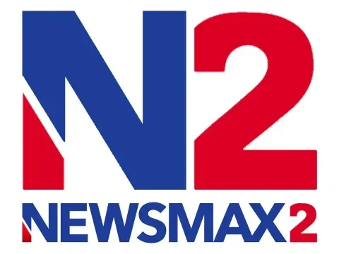 The logo of Newsmax 2 TV