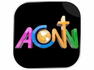 The logo of ACNN TV