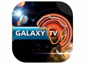 The logo of Galaxy TV Lagos