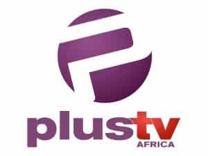 The logo of Plus TV Africa