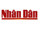 The logo of Nhan Dan TV