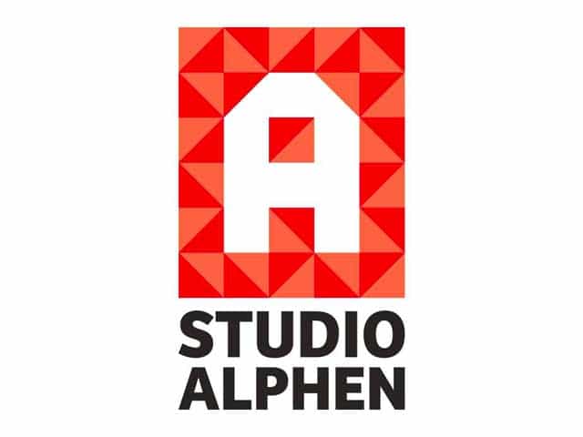 The logo of Studio Alphen
