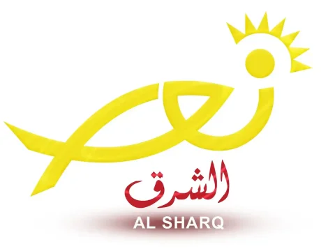 The logo of Nour Al Sharq TV