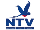 The logo of NTV