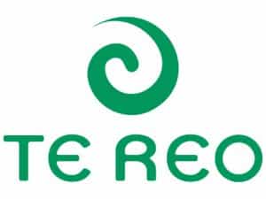 The logo of Te Reo