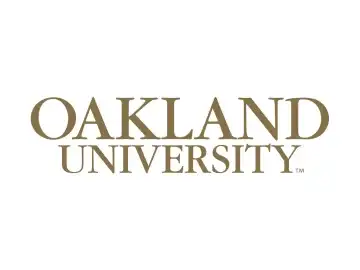 The logo of Oakland University TV