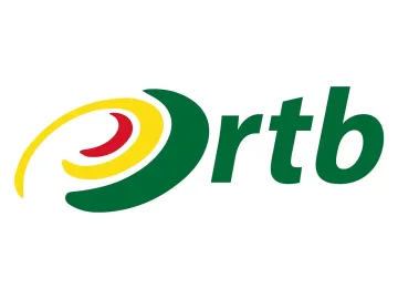 The logo of ORTB TV