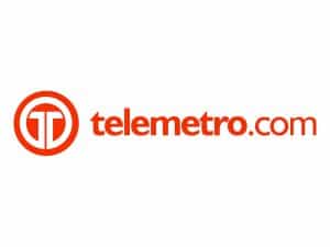 The logo of Telemetro