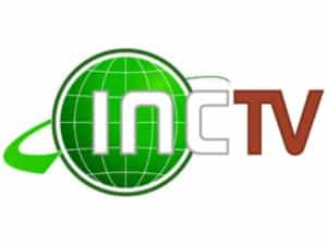 The logo of INC TV