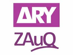 The logo of ARY Zauq