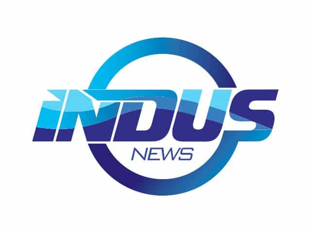 The logo of Indus News