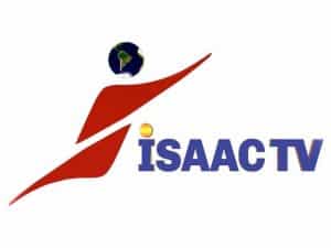 The logo of Isaac TV